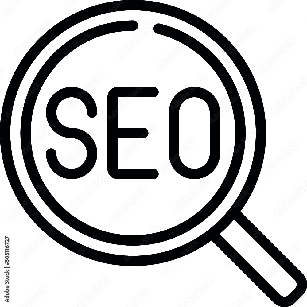 Wall mural SEO Specialist Icon