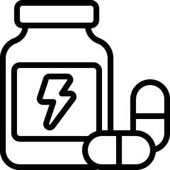 Energy Pills Icon