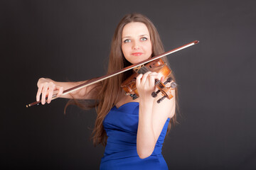 portrait of violinist