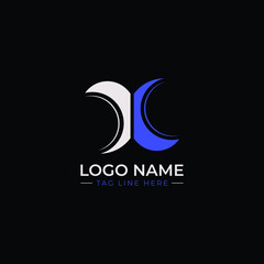 Moon Simple Logo Design And Free Vector. Logo Design And Business Premium Vector.