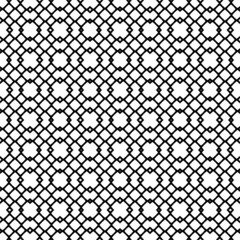 Seamless pattern with striped black white diagonal lines. Rhomboid scales. Optical illusion effect. Geometric tile in op art. Vector illusive background. Futuristic vibrant design.Graphic modern.