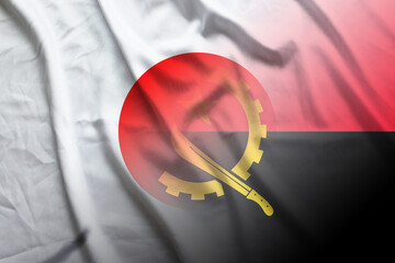 Japan and Angola national flag transborder relations AGO JPN