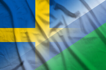 Sweden and Lesotho government flag transborder negotiation LSO SWE