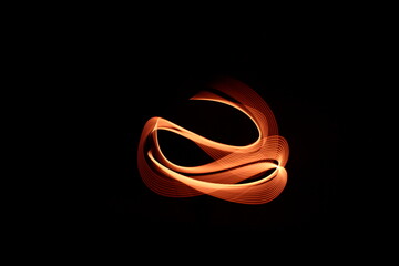 VISION lightpainting background stream of light