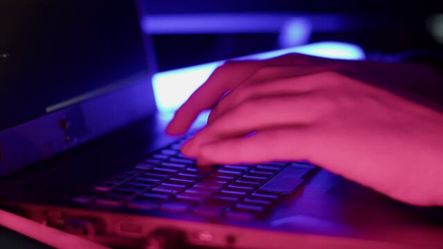 A programmer writes code to crack a program
