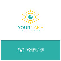 Eye logo design vector, Creative Eye logo concepts template illustration.