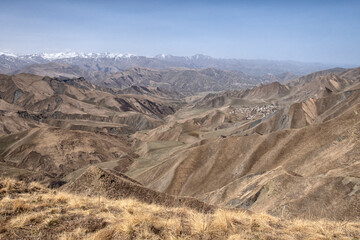 village in the mountains in a beautiful location.