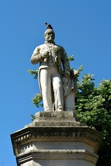 Fototapeta na wymiar Estátua do Conde de São Bento , Santo Tirso, Norte - Portugal