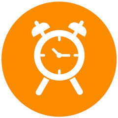 Table Clock Icon Design