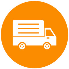 Cargo Truck Icon Design