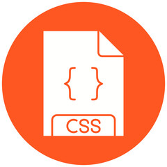 CSS File Format Icon Design