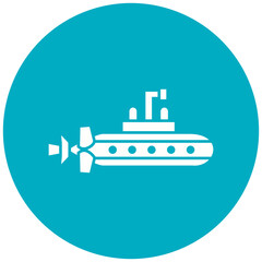 Submarine Icon Design