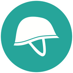 Army Helmet Icon Design