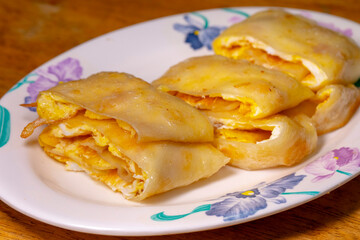 Taiwan, like it very much, delicious, breakfast, original omelette