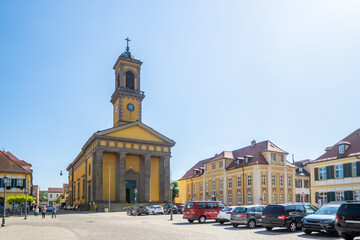 Sankt Ludwig Kirche, Ansbach, Deutschland 