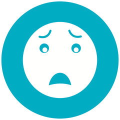 Bored Emoji Icon Design