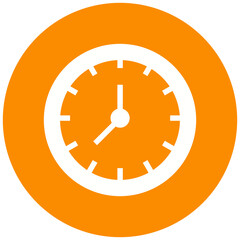 Wall Clock Icon Design