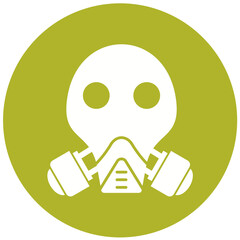 Gas Mask Icon Design