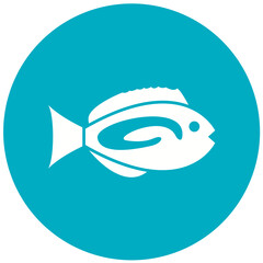 Blue Tang Icon Design