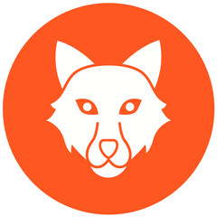 Wolf Icon Design