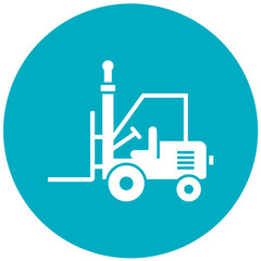 Forklift Icon Design
