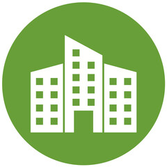 Office Building Icon Design © Muhammad