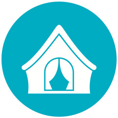 Tent Icon Design