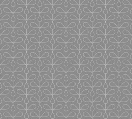 Seamless pattern with a simple geometric pattern. Fashionable Scandinavian pattern.