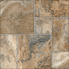 brown brick stone wall texture, natural marble surface