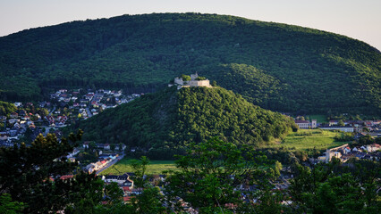 Hanburg city and castle, Austria