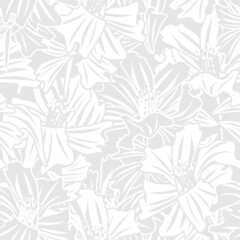 Floral Brush strokes Seamless Pattern Design