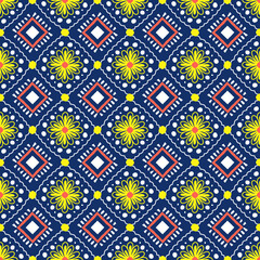 seamless pattern with shapes