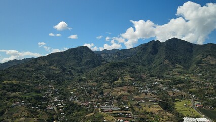 Fototapeta na wymiar Costa Rica's Mountain Escazú