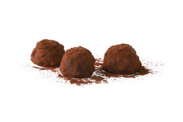 Truffes au chocolat noir	