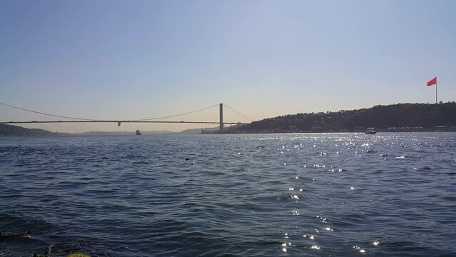 Istanbul Bosphorus view video image