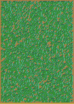 Implementation of Edward Zajec&rsquo;s &ldquo;Il Cubo&rdquo; from 1971. Essentially a Truchet tile set of 8 tiles and rules for placement art illustration