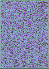 Implementation of Edward Zajec’s “Il Cubo” from 1971. Essentially a Truchet tile set of 8 tiles and rules for placement art illustration