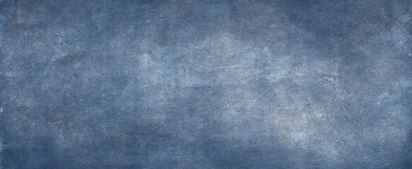 Obraz na płótnie Canvas Beautiful grunge grey blue background. Panoramic abstract decorative dark background. Wide angle rough stylized mystic texture wallpaper with copy space for design.