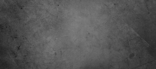Fotobehang Close-up van abstracte grijze betonnen muur textuur background © Stillfx