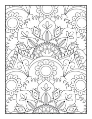 Coloring Pages, Adult Coloring Books, Floral Coloring, Floral Coloring Book, Floral Coloring Book For Adults, Pattern Mandala Coloring Pages, Floral Mandala Coloring Page, Floral Coloring Book,