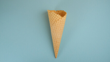ice cream cone isolated