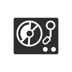 Vinyl player icon