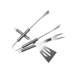 Grilling Tools Isolated
