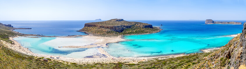Fototapeta na wymiar Balos Beach, Kissamos, Insel, Kreta, Griechenland 
