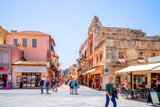 Markt, Chania, Insel Kreta, Griechenland 