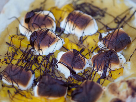 S&uuml;ssspeise mit Marshmellows