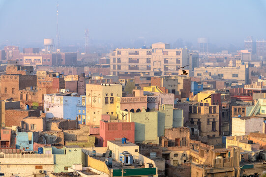 View of the skyline of Multan city in Pakistan.