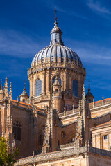 Fototapeta na wymiar The New Cathedral of Salamanca, Spain
