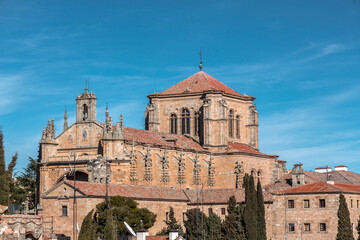 Fototapeta na wymiar St. Stephen's Church in Salamanca, Spain