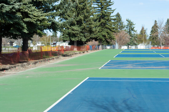 Tennis Centre Courts Under Construction or Repair
